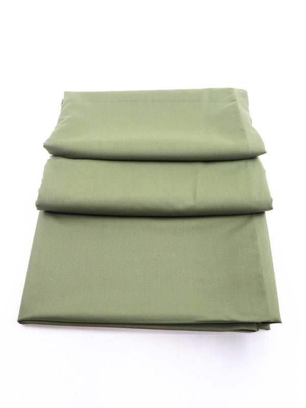 Men's Unstitched Kameez Shalwar Fabric Plain Green MUF107