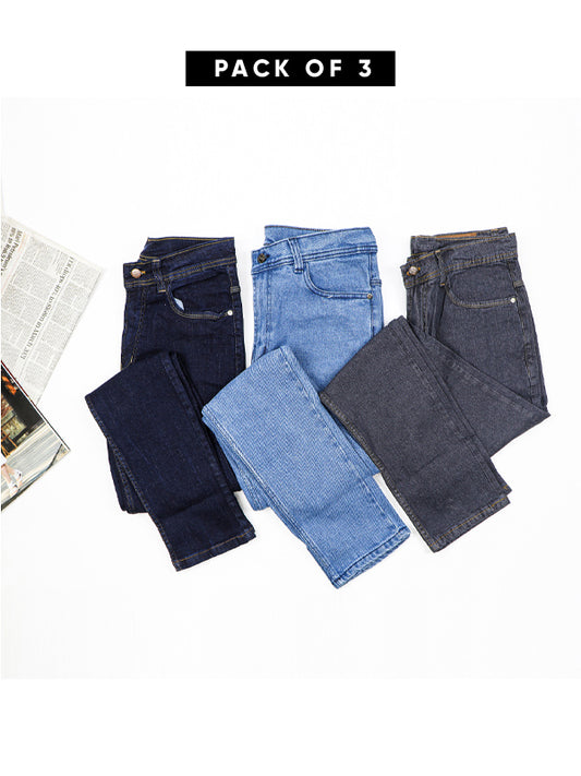 Pack Of 3 Jeans for Men