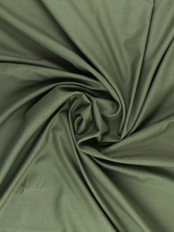 Men's Unstitched Kameez Shalwar Fabric Plain Green MUF107