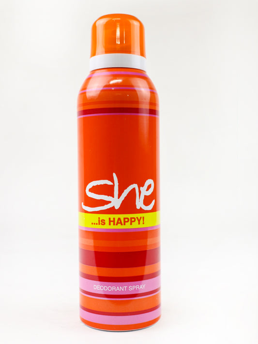 SHE Deodorant Spray is Happy - 200ML