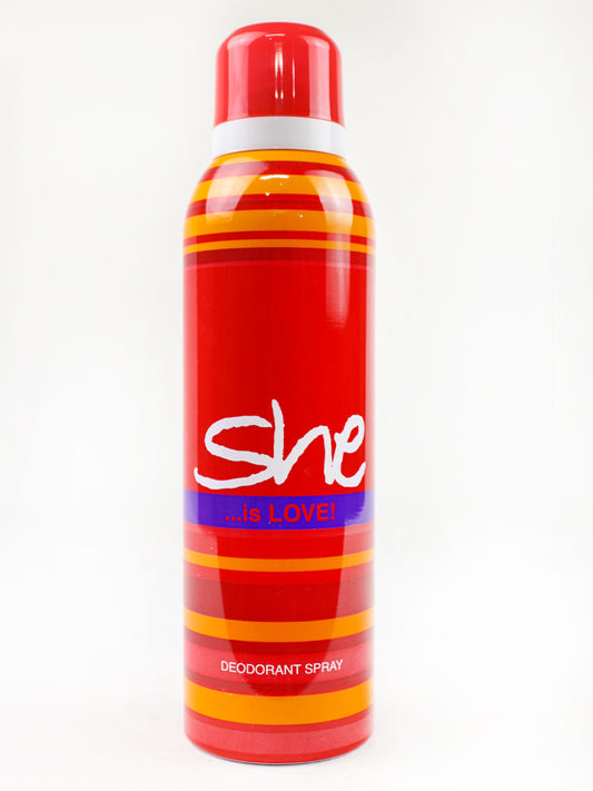 SHE Deodorant Spray is Love - 200ML