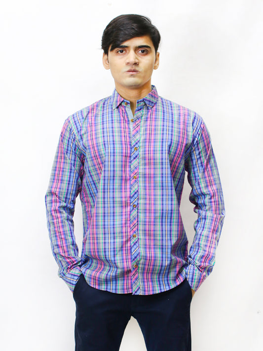 Men's Casual Shirt Checks MC-04