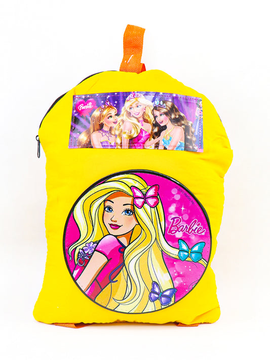 Barbie Yellow Bag with Drawstrings