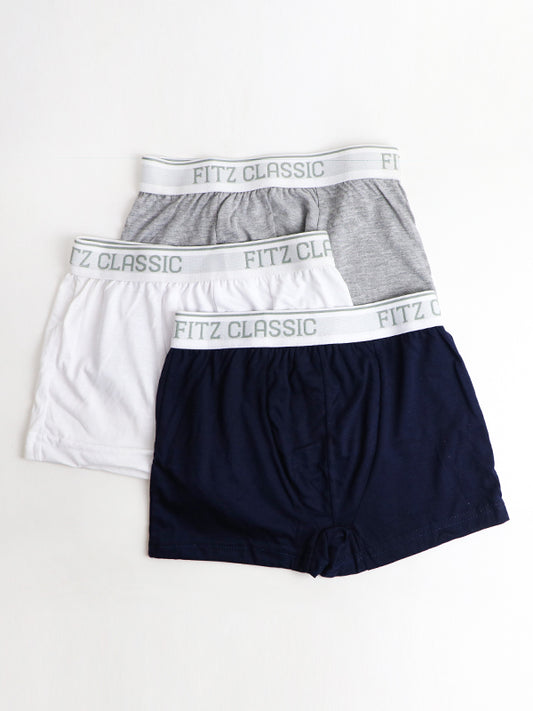 FC Boxer Underwear For Men Pack of 3 Multicolor