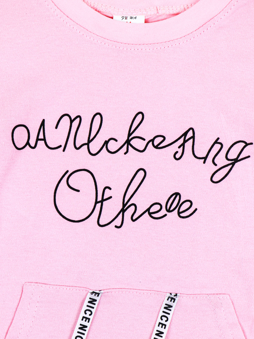 Girls Sweatshirt 2 Yrs - 6 Yrs Baby Pink