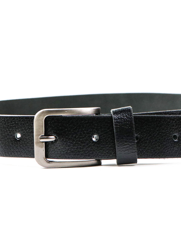 Men's Block Edge Belt Black
