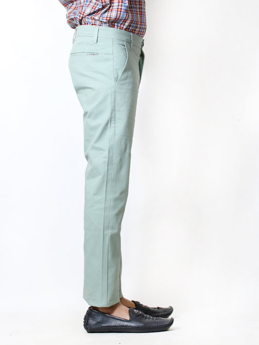 Men's Classic Fit Chino Pant  Light Green
