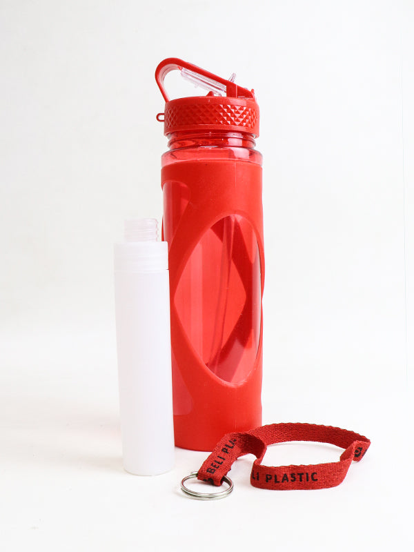 Reusable Water Bottle with Straw - Multicolor 750ML