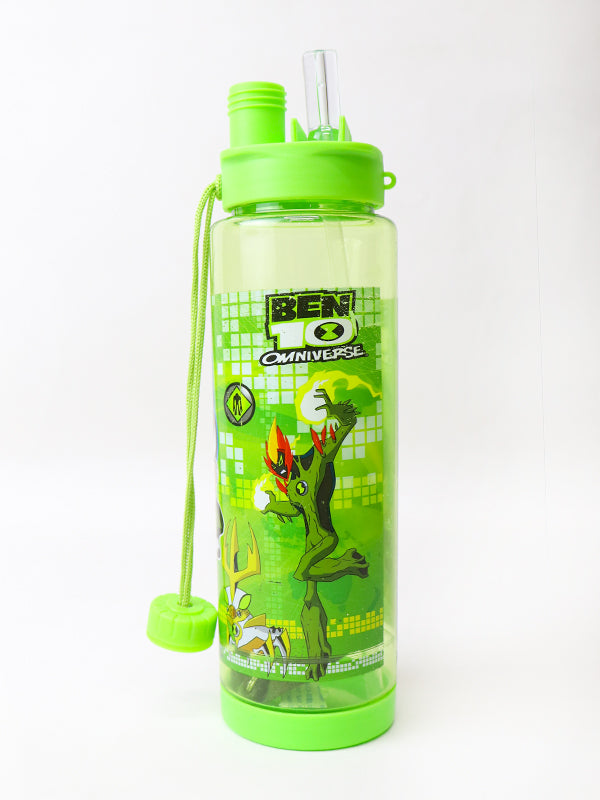 Water Bottle with Straw - Multicolor & Multidesign 750ML