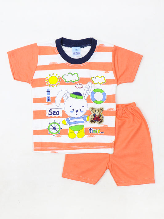 HG Newborn Baba Suit 3Mth - 9Mth Sea Time Peach