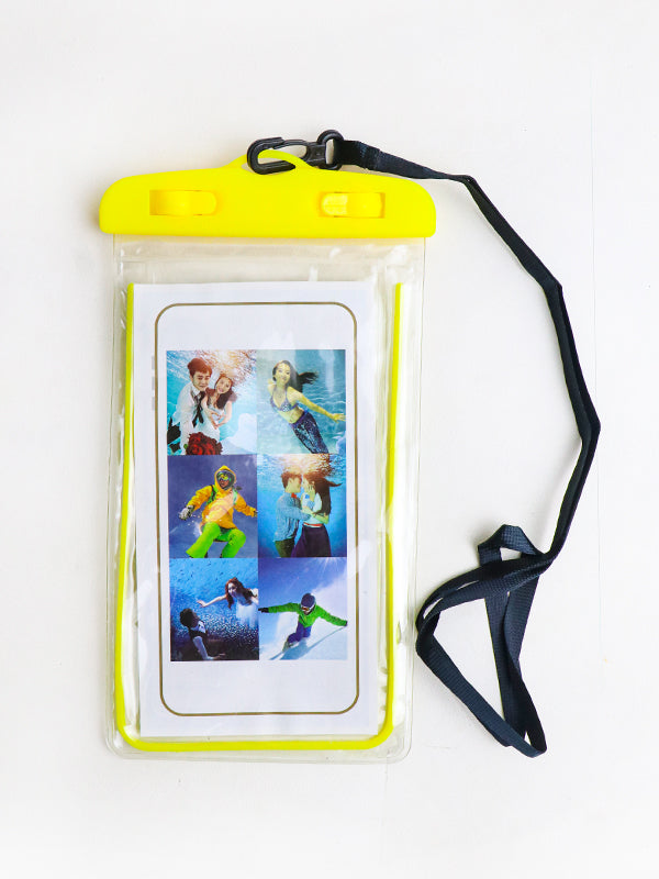 Waterproof Mobile Pouch Protection for Virus Dust Rain Multicolor