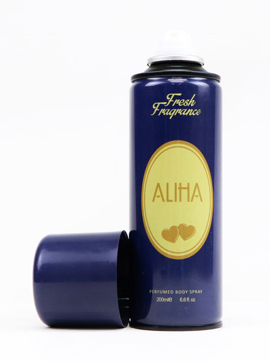 Fresh Fragrance Perfumed Body Spray Aliha - 200ML