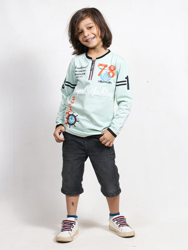 ATT Boys Printed T-Shirt 5Yrs - 10Yrs 78