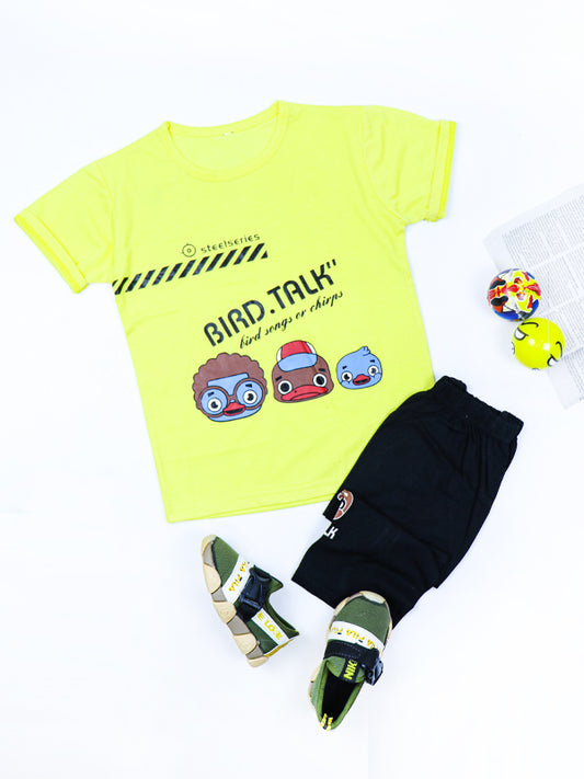 MC Kids Suit 1 Yr - 4 Yrs Printed Bird Talk