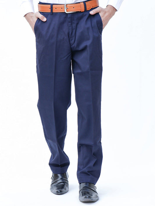 SN Men's Dress Pant Trouser Formal Dark Navy Blue