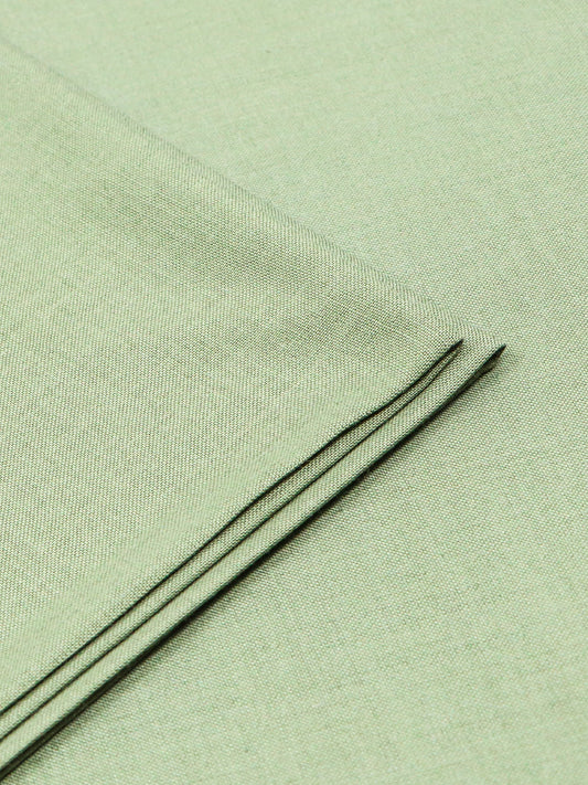 Men's TR Unstitched Kameez Shalwar Fabric Light Green