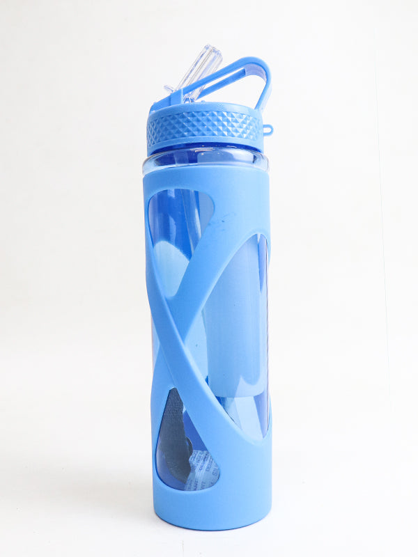 Reusable Water Bottle with Straw - Multicolor 750ML