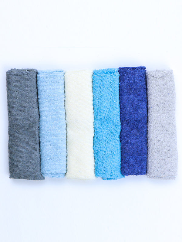 Newborn Pack of 6 Towel Set Multicolor