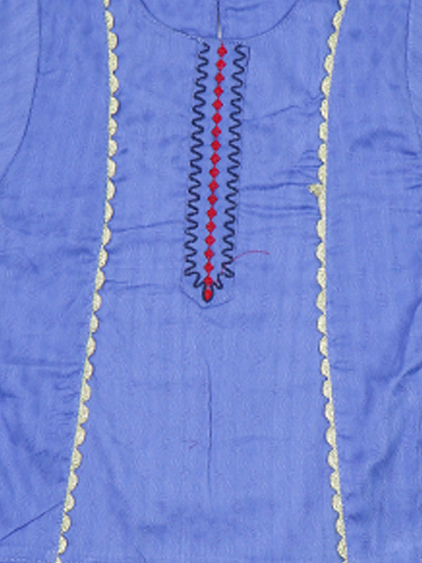 GS521 ZG Girls Suit 1Yr - 4Yrs Design 01 Blue