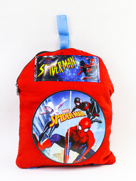 SpiderMan Red Bag with Drawstrings