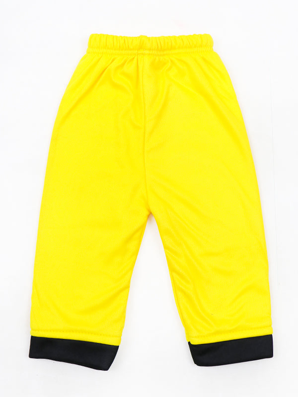 SF Kids Hooded Full Sleeve Suit 1Yr - 4Yrs Jersey Yellow