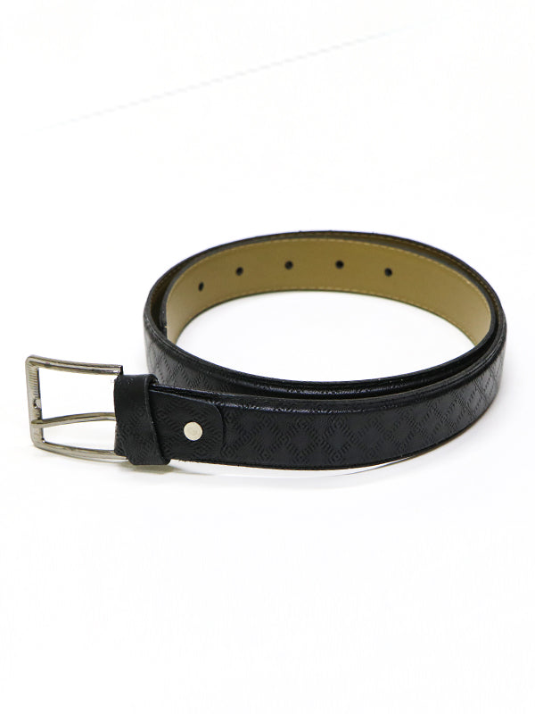 Men's Italian Leather Belt Black