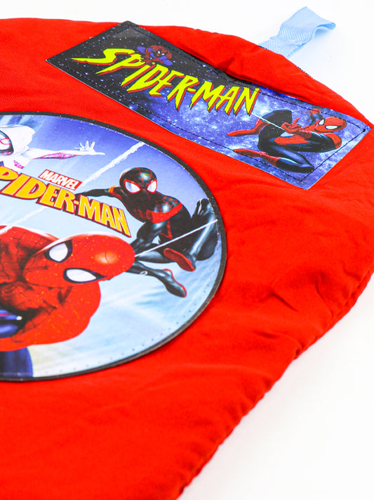 SpiderMan Red Bag with Drawstrings
