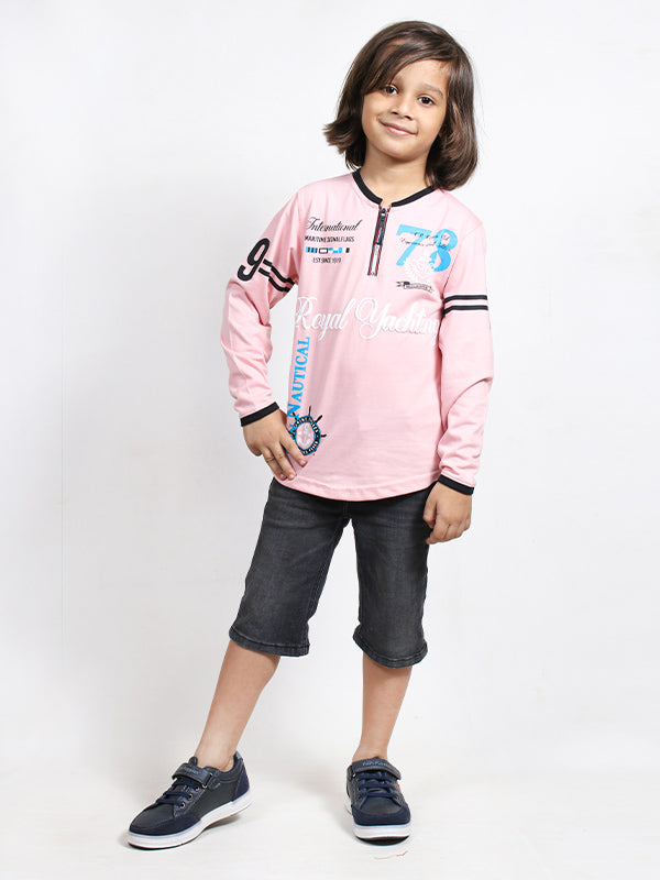 ATT Boys Printed T-Shirt 5Yrs - 10Yrs 78