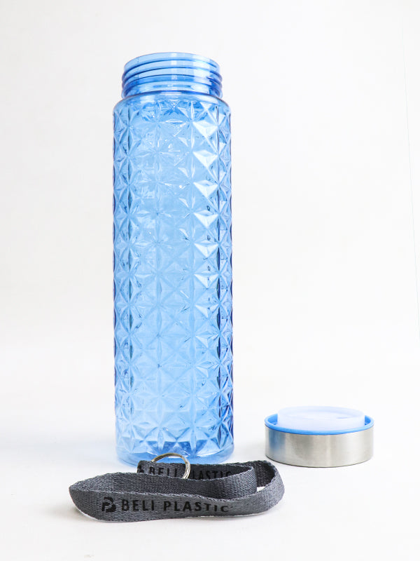 Transparent Reusable Water Bottle - Multicolor