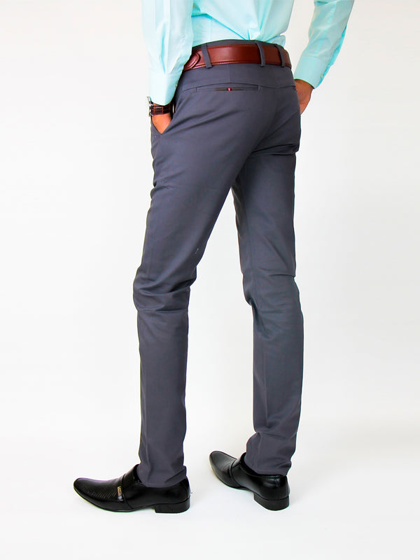 Cotton Chino Pant For Men Grey MCP42