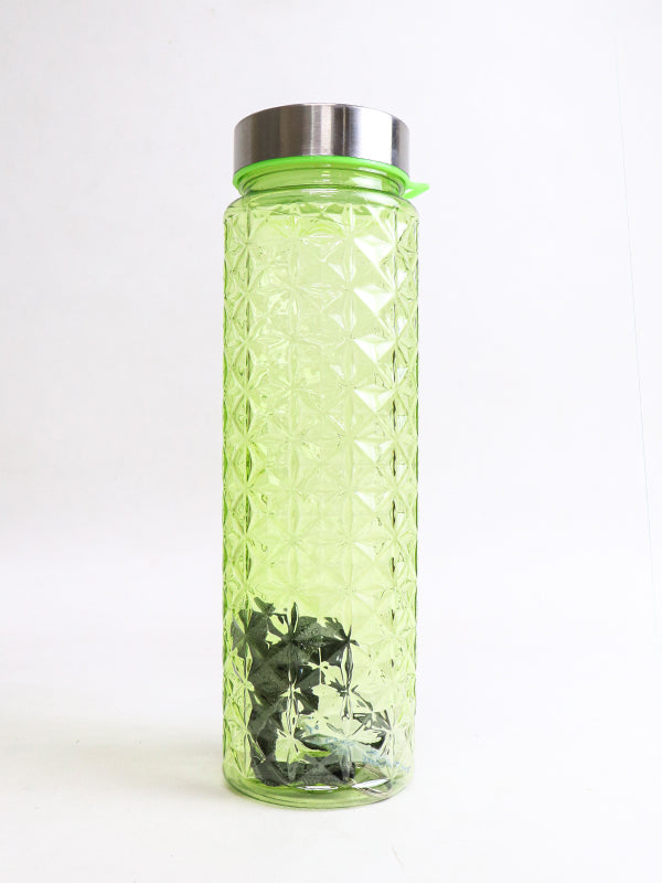 Transparent Reusable Water Bottle - Multicolor