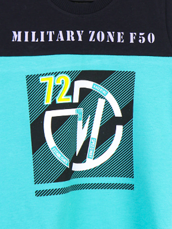 AJ Boys T-Shirt 2.5 Yrs - 8 Yrs 72 Ferozi