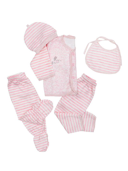 Newborn Suit 5Pc Set 0 Mth - 4 Mths Bear