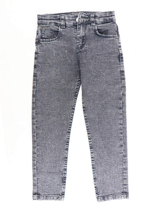 Boys Stretchable Jeans 5Yrs - 15Yrs Light Grey