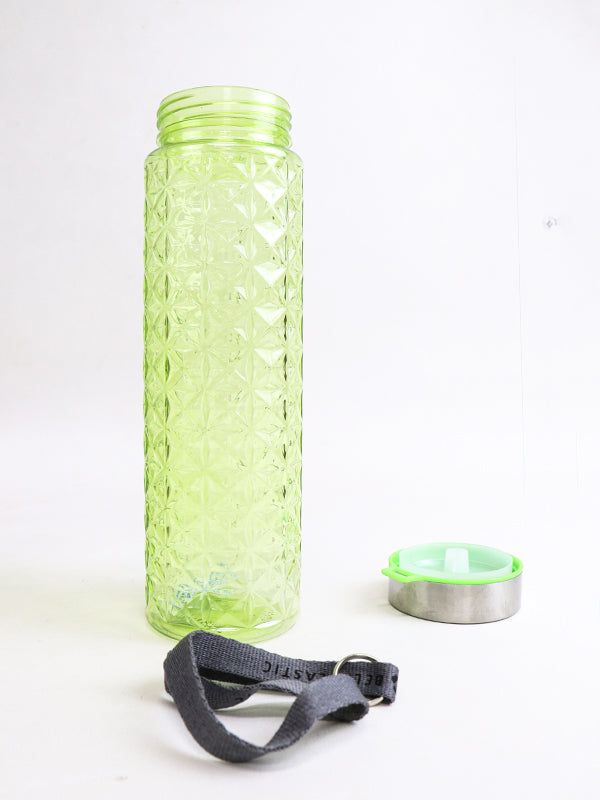 Transparent Reusable Water Bottle - Multicolor