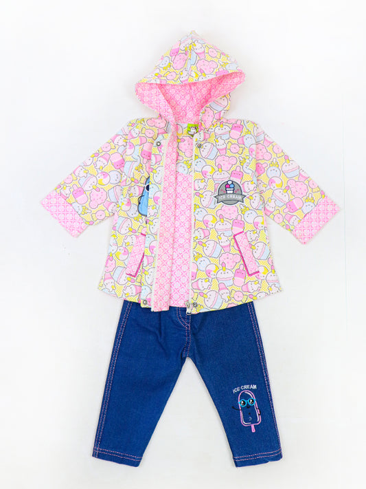 WG Newborn Baby Suit 3Mths - 9Mths Ice-Light  Pink