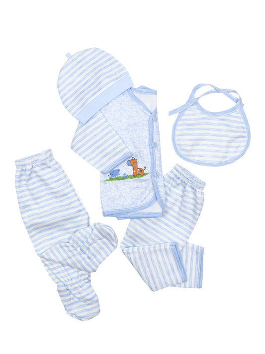 Newborn Suit 5Pc Set 0 Mth - 4 Mths Happy Baby