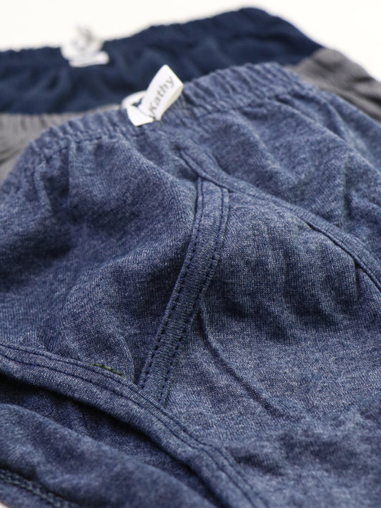 Brief Underwear For Boy's Pack of 3 Multicolor