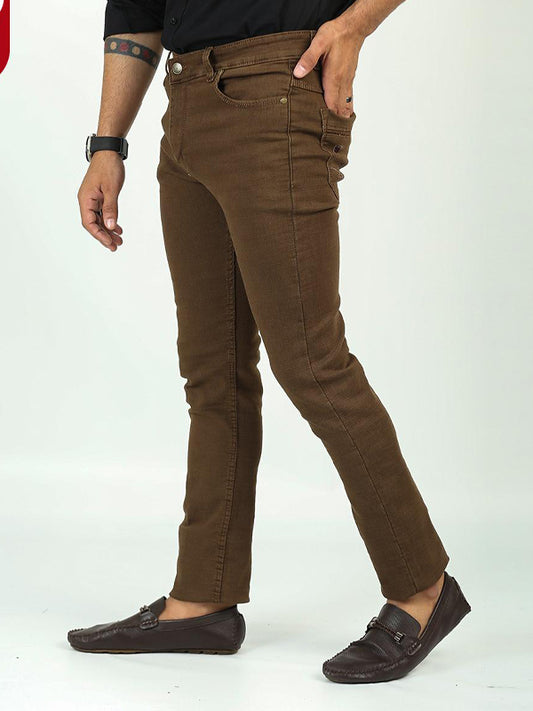 92 Men's Power Stretch Jeans Brown