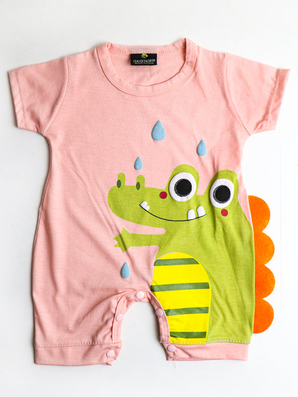 Newborn Jumpsuit 0 Mth - 6 Mths Cute Alligator