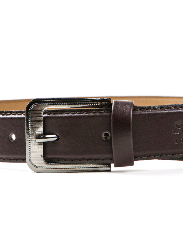 Men's Italian Belt Dark Brown MS32