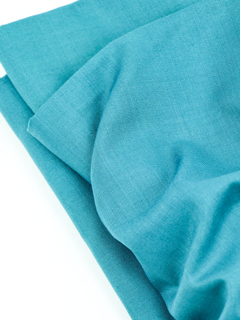 Men's Unstitched Kameez Shalwar Fabric Plain Tel Blue MUF105