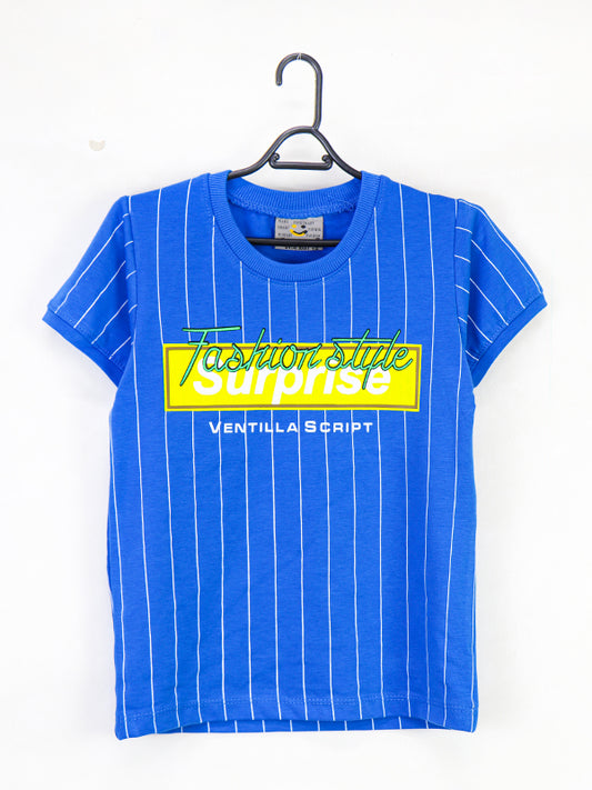 AJ Boys T-Shirt 2.5 Yrs - 8 Yrs FS Blue