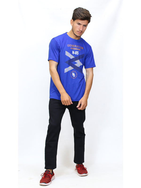 M Men's T-Shirt N-85 Royal Blue