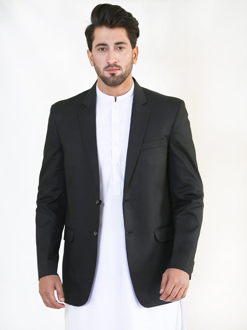 Casual Coat Blazer for Men Black