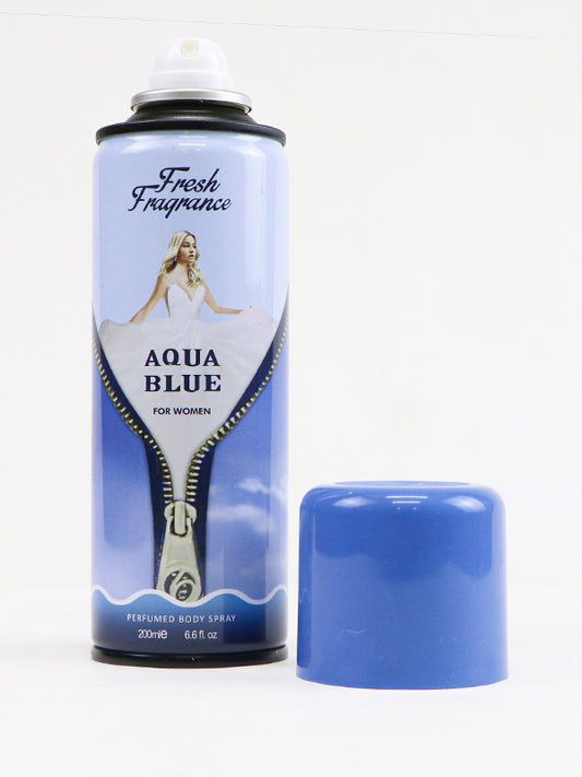 Fresh Fragrance Perfumed Body Spray Aqua Blue - 200ML