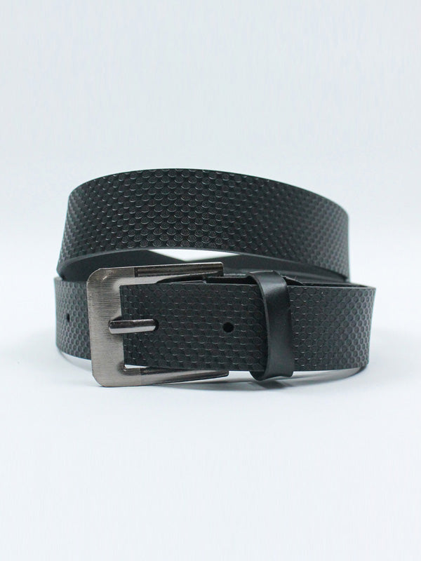 Flex Leather Belt for Men Grase Black