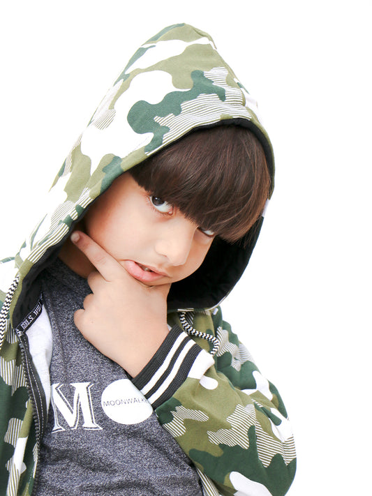 Kids Upper 5 Yrs - 10 Yrs Textured Light Green