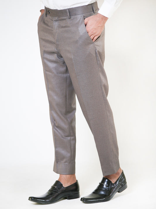 MFP31 Men's Formal Dress Pant Greyish Brown