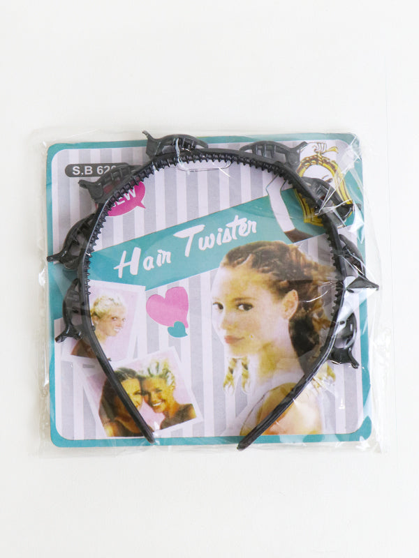 Girls Hair Twister Band Black